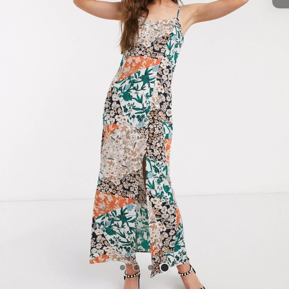 ASOS Floral Print Maxi Dress